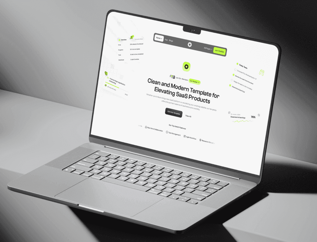 Genius — SaaS Landing Page